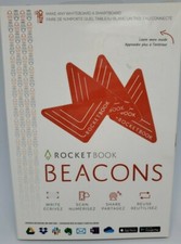 Rocketbook A4RCFR Beacons Smart Stickers For Whiteboards, 2.5" Triangles