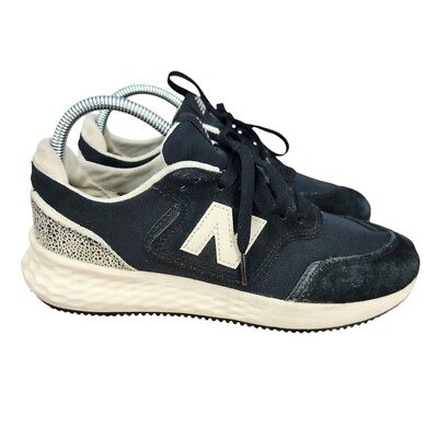 New Balance Fresh Foam X 70 Running Shoes Womens 8 B Black Retro Sneakers