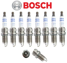 OEM Spark Plug Double Platinum 8pcs OEM Bosch for BMW V8 5 6 7 X5 04-10