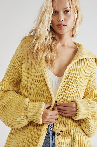 XS in Yellow Cardigan Sweater | eBay