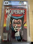 Wolverine #1. CGC Graded 5.0 Newsstand Edition. Frank Miller cover.