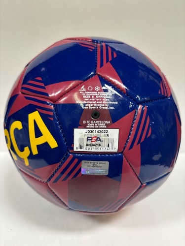 Pedri Pedro Gonzalez Lopez Signed Soccer Ball Barcelona PSA AN34216 - Picture 2 of 2