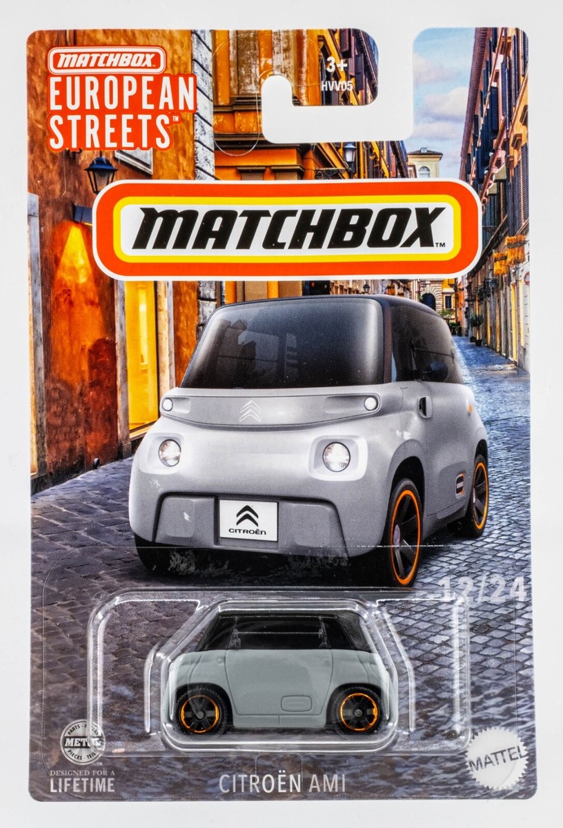 2024 Matchbox European Streets #12 Citroën Ami GREY | SINGLE WIPER