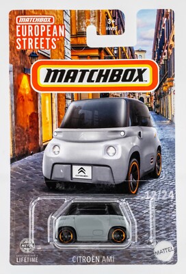 【新品•未開封】マッチボックス 54台セット　まとめ売り Citroen Ami 2024 Matchbox European Streets #12 Citroën Ami GREY | SINGLE WIPER