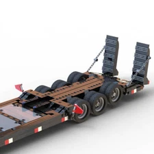 ZITIANYOUBUILD Trailer Model 997 Parts for Ages 14 and Up MOC-143211 Set