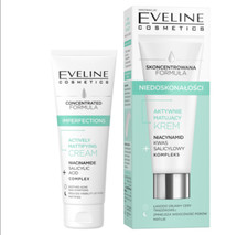 Eveline Mattifying Normalizing Face Cream 50ml Day/Night for Oily Acne Skin