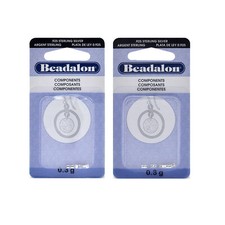 Beadalon  Sterling Silver Classic or Twisted Crimp Tubes Findings