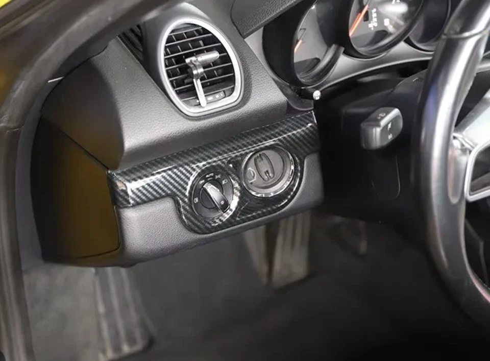 Kit de cubierta interior de coche de fibra de carbono de 18 piezas para Porsche 981 Boxster 2013-2015 Foto 4 de 4