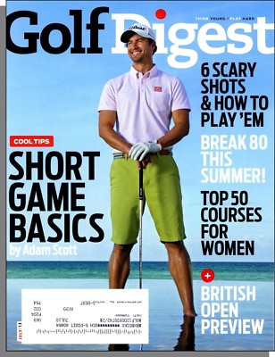Golf Digest - 2013, July - Short Game Basics, Top 50 Courses For Women