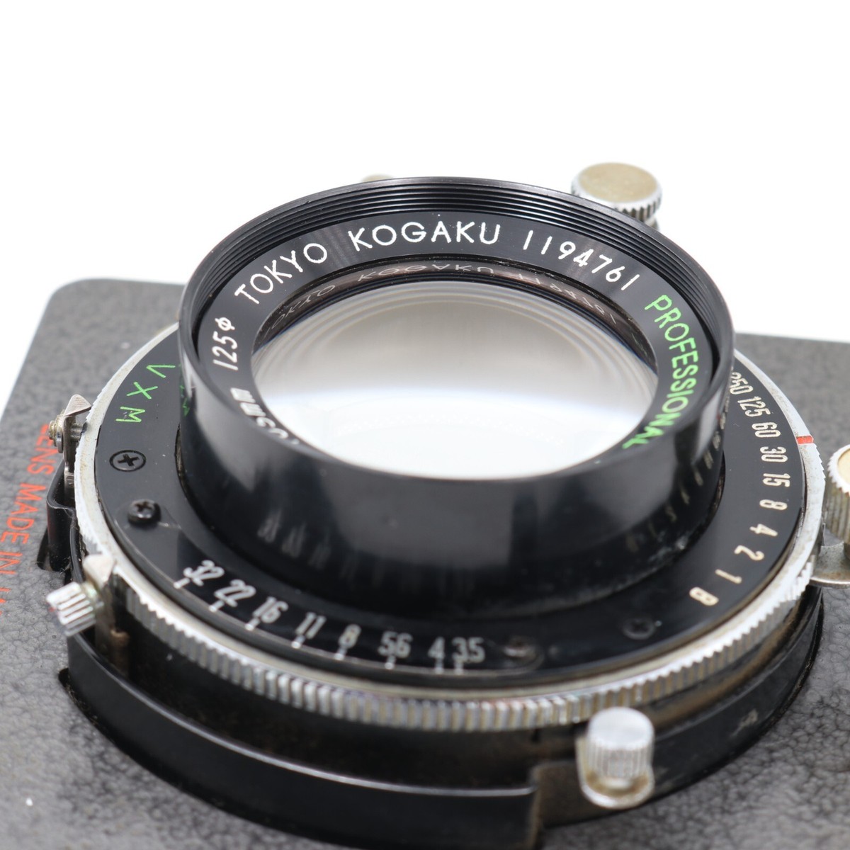 SUPER TOPCOR 105mm f/4.5 レンズ MINT】Tokyo Kogaku Topcon Horseman Super Topcor 105mm F4.5 From