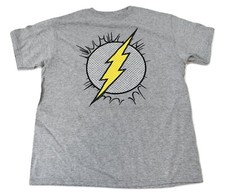 The Flash Youth Boys Bolt Logo Tee Shirt New M, L