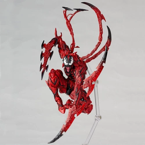 Red Venom Carnage Action Figure Movable Characters Model Statue Toys Collectible - Picture 8 of 13