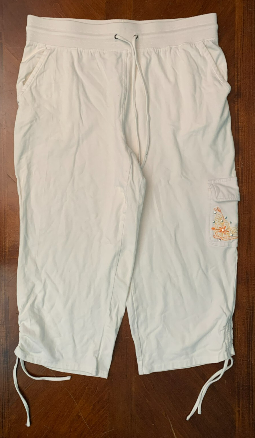 Basic Edition Cargo Pocket Ruched Hem Drawstring … - image 1