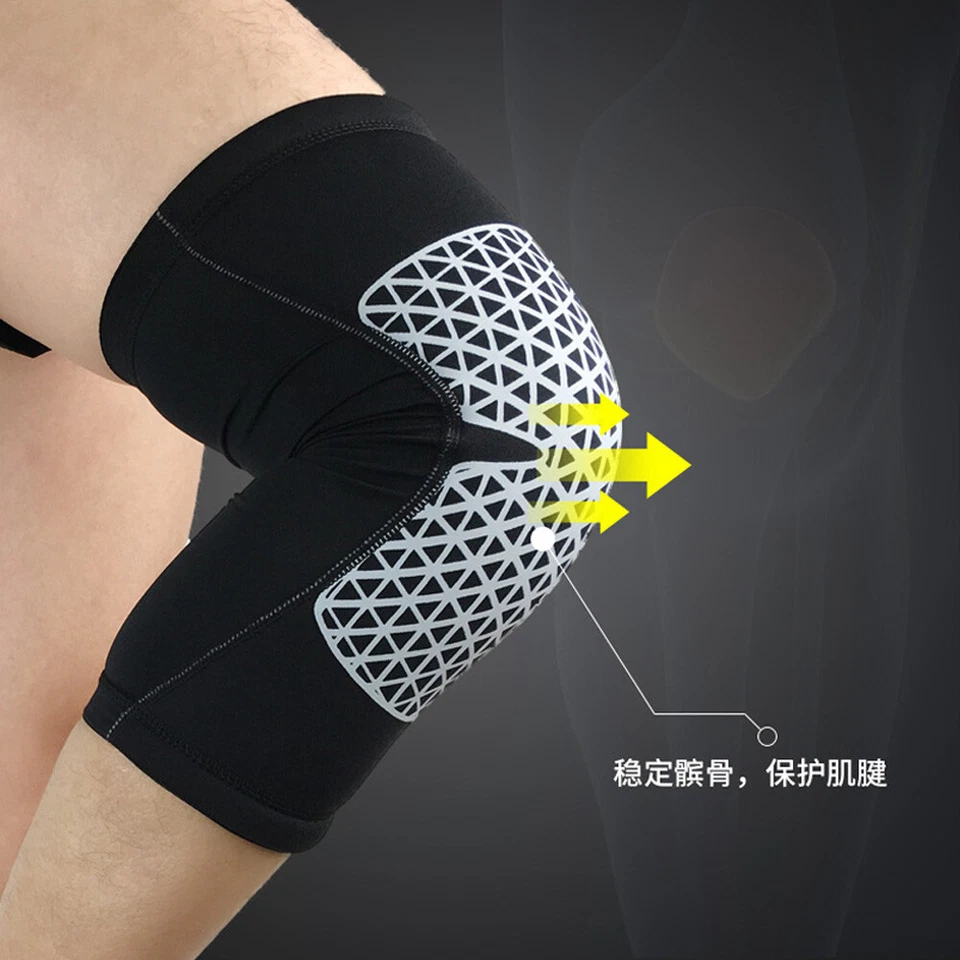 2 PCS Basketball Knee Pads Protectors Outdoor Sports Cycling Running Leg Sleeves - Image 4 of 4