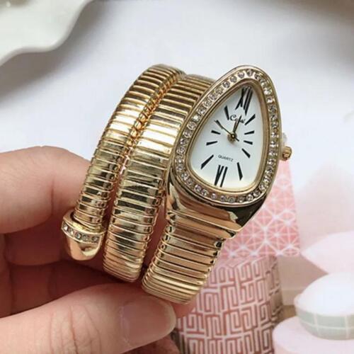 Luxury Women Snake Bracelet Watch Cool Serpentine Retro Watches Jewelry Gift