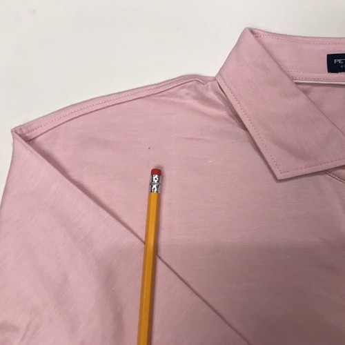 Camisa Polo Peter Millar Crown Crafted XL Rosa Excursionista Flex Elastizada Nueva $158 - Imagen 4 de 12