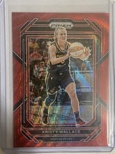 Kristy Wallace  2023 Panini Prizm WNBA  Ruby Wave Fever #54