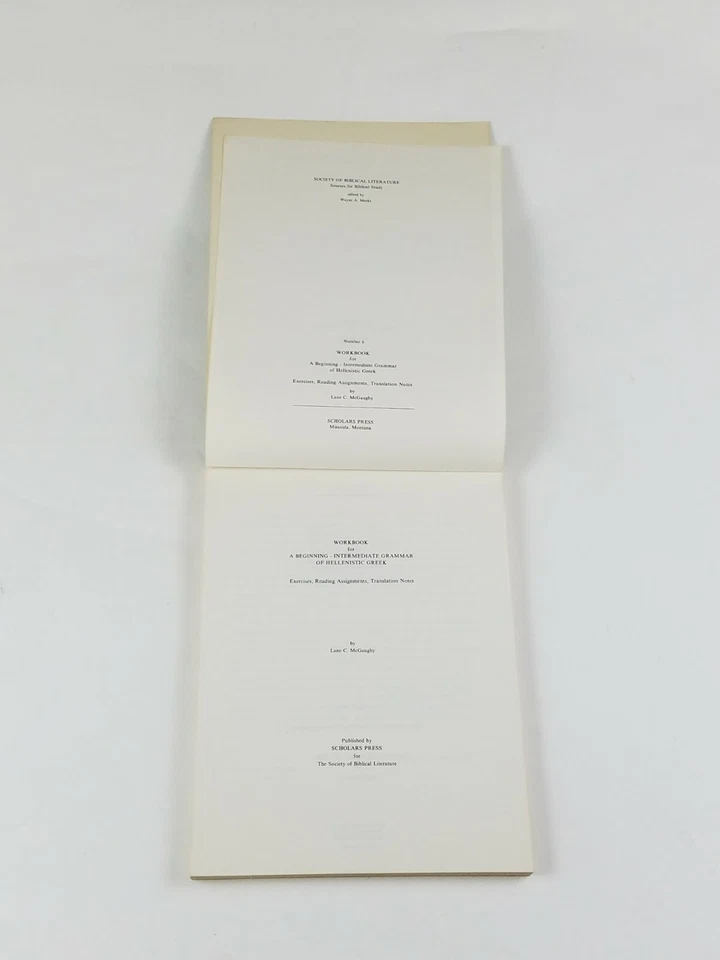 Workbook for Beginning-intermediate grammar of Hellenistic Greek - Image 3 of 4