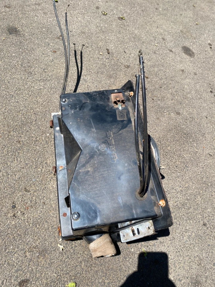 Caja calefactora BMW 2002 1600 E10 TII con cables de control 2002tii 2002ti núcleo calefactor Foto 3 de 4