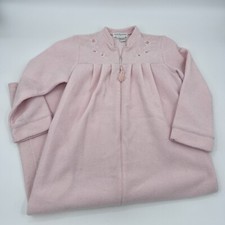 Miss Elaine At Home Vintage Pink Night Gown Sleepwear Womens Sz S