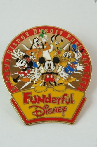 Tokyo Disney Resort Pin Fan Club Funderful Disney Big 5 Not For Sale Tdr Ebay