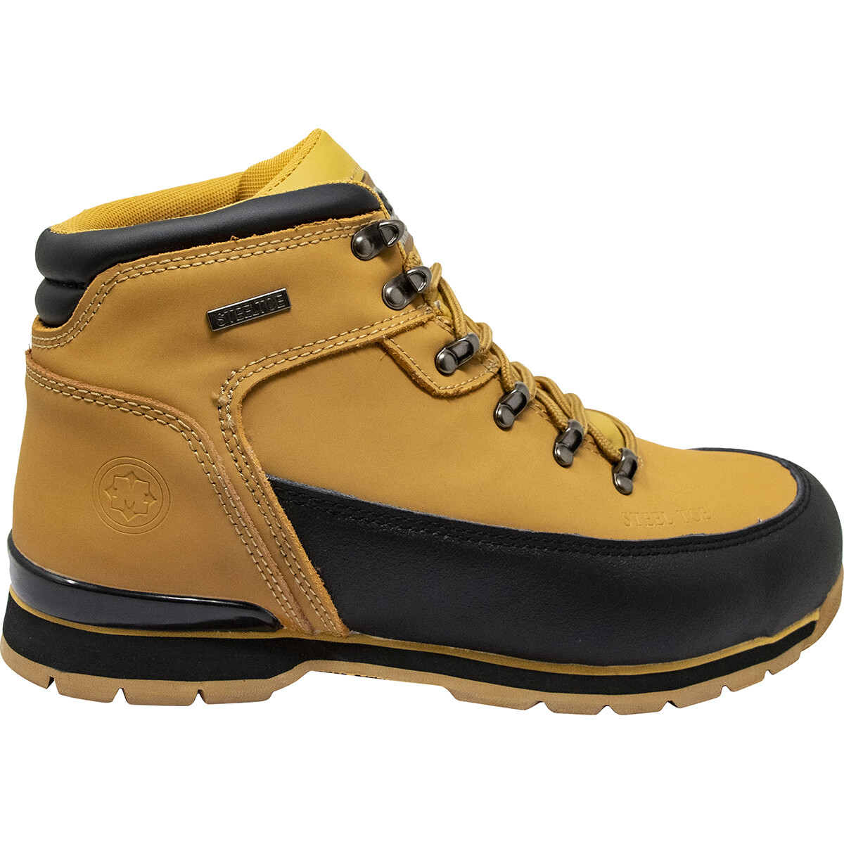 MENS SAFETY BOOTS TRAINERS WORK STEEL TOE CAP HIKING SHOES WALKING NEW