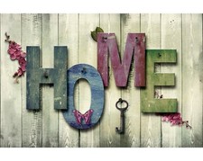 USA - DIY Paint by Number Kit Acrylic Painting Home Decor - Welcome Home