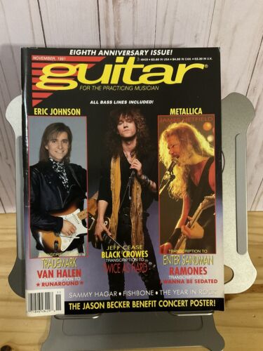 Guitar Magazine, November 1991, 8th Anniversary Issue - Afbeelding 1 van 1