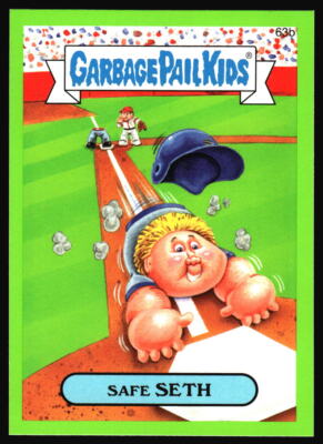 2015 Topps Garbage Pail Kids 2015 Series 1 Safe Seth Green #63b