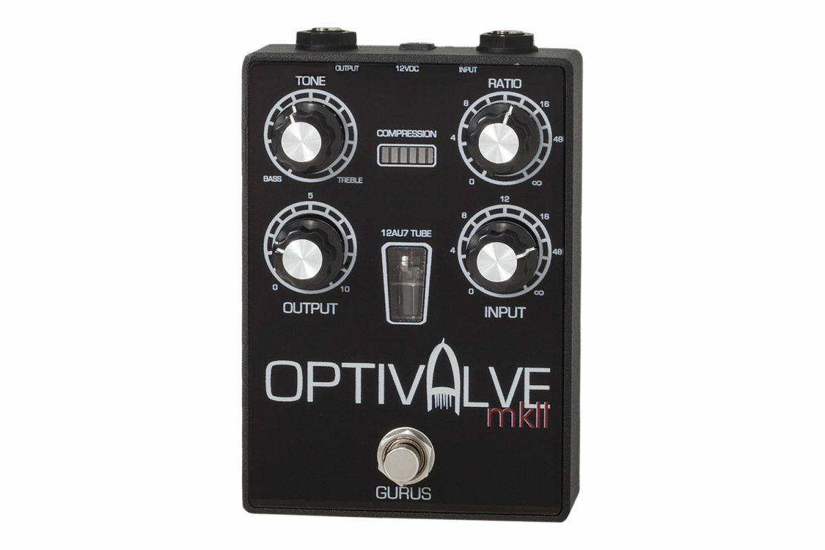 FOXGEAR GURUS OPTIVALVE MKII - PEDALE COMPRESSORE VALVOLARE PER CHITARRA PEDALI
