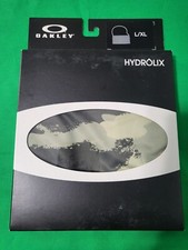 Oakley Neck Gaiter L / XL Hydrolix Face Cover Mask Green Camo Reflective New