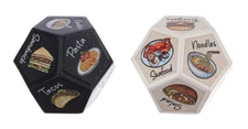 Ganz "Dining Decider" Dice Figurine Pick Black r White Die Helps You Decide Meal