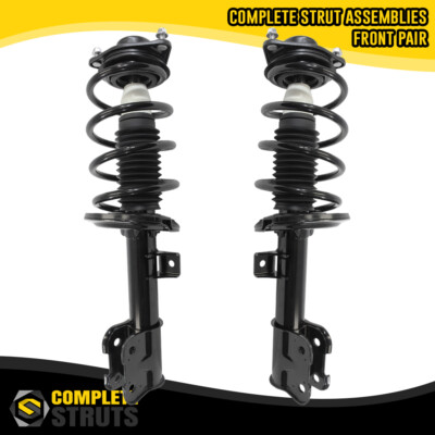 Front Pair Complete Struts & Coil Springs for 2014-2015 Kia Sorento 4CYL