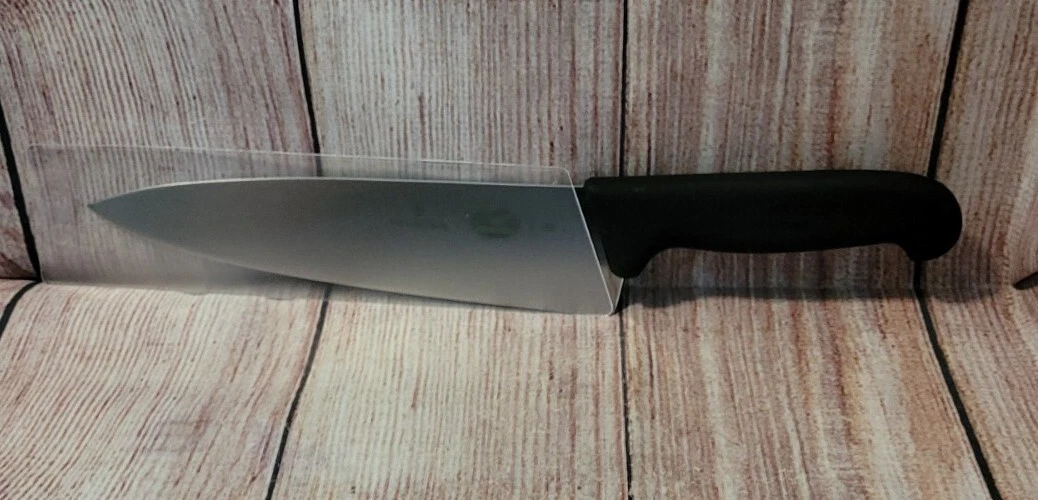 Victorinox Fibrox Pro Straight Edge Extra Wide Blade 8'' Chef’s Knife  5.2063.20