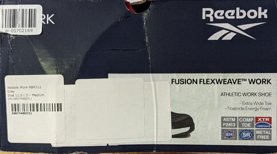 Reebok Fusion Flexweave Composite Toe Work Sneake… - image 6