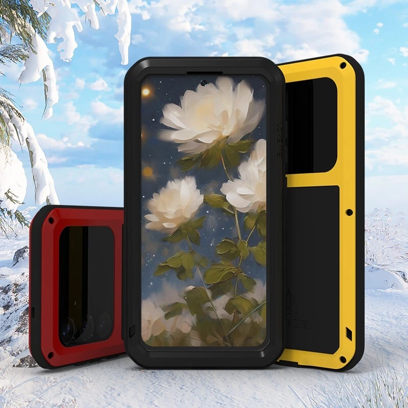 LOVE MEI 防震坚固金属装甲保护壳 适用于三星 S25 Ultra S24 S23 FE S22 - 第 4 张/共 29 张