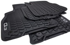 Tappetini Auto In Velluto Per Audi Q3 F3 (dal 2018), Set Da 4 Pezzi, Neri, Con Fissaggi Originali, Made In Germany - 4