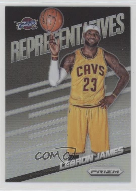 2014-15 Panini Prizm Representatives LeBron James #9 6l7