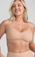 HONEYLOVE CROSSOVER WIRELESS BRA SAND NEW SIZE 1x