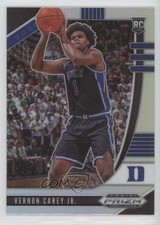 2020-21 Panini Prizm Draft Picks Silver Prizm Vernon Carey Jr #27 7l6