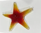 BLENKO Glass STARFISH Sea Star Figurine Paperweight w/Tag