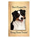 Australian Cattle Dog Black Tri Baggage Buddies Luggage Tag 4"