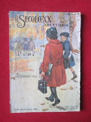 DAS 20. JAHRHUNDERT 12 ARS ET LABOR 12 1913 BADIA MONTECASSINO [Q39]