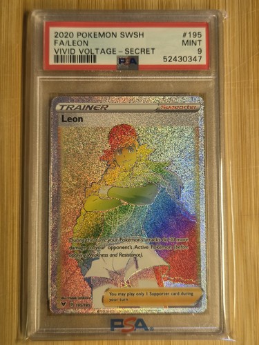 Leon graded PSA 9 for sale on eBay