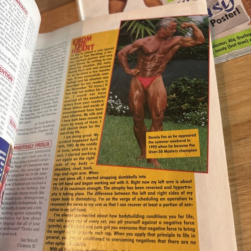 FLEX magazine Lot Of 4 1990s bodybuilding Fitness Lee Priest SEE ALL PHOTOS - Picture 5 of 19