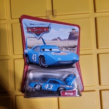 Disney Pixar Cars Dinoco King 43 Mattel 2005 New In Package Desert Card 9W