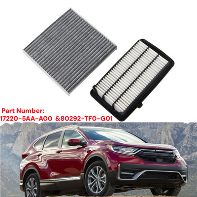 NEW For 2017-2022 Honda CR-V CRV Turbo 1.5L Combo Air Filter + Cabin Filter Sets
