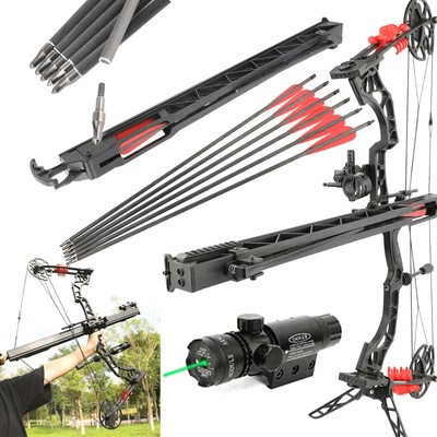 Bogenschießen Rapid Bow Shooter 6 Pfeile Compound Recurve Bogen Launcher Tool 