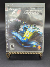 Formula 1 -- Championship Edition Sony PlayStation 3 CIB Complete With Manual