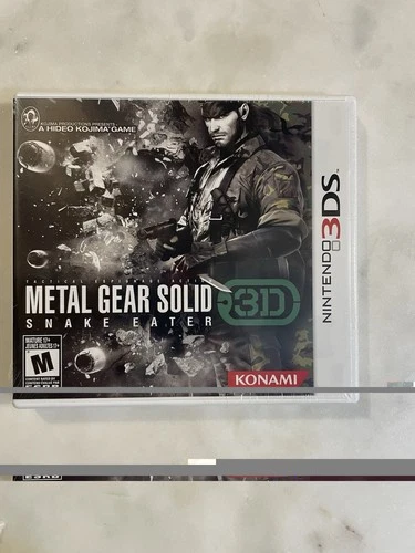 Metal Gear Solid 3D: Snake Eater (Nintendo 3DS) SEALED PLEASE READ